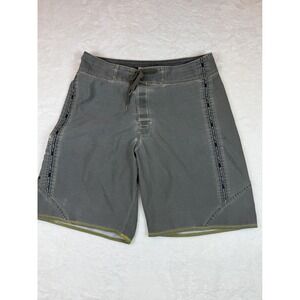Urban Pipeline Gray Contrast Stitch Drawstring Board Shorts Mens 34
